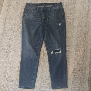 Judy Blue Boyfriend Fit Dark Blue Jeans